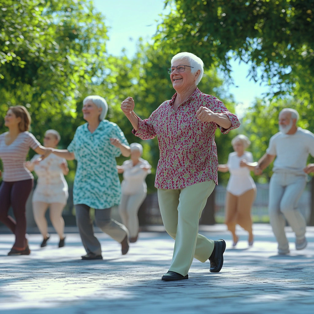 Щасливі активні пенсіонери насолоджуються життям